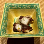 炎水 - 前菜： 芋たこなんきん（小芋、蛸、そうめん南京瓜）