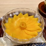 炎水 - 甘味： マンゴー薄造り