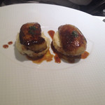 レストラン アラジン - フォアグラのポワレ　マデラワインソース　パルミジャーノのリゾット 兎に角試して下さい 2014-10
      