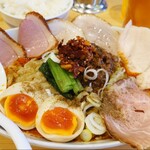 メンドコロ 天鳳 - ごちそう汁なし担担麺(1450円)。