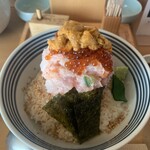 日本橋海鮮丼 つじ半 - 海鮮丼　海苔増ししたい！