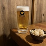 居酒屋 咲くら - サッポロ黒ラベル(生)    680円