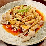 湖南人家 - 20250918よだれ鶏（サービス）