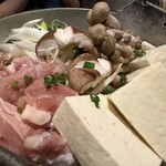 居酒屋 咲くら - 塩ちゃんこ鍋    1628円×2