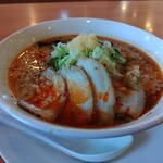 幸楽苑 - スタミナラーメン+背脂