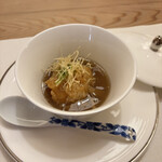 割烹みなと (アートホテル大阪ベイタワー) - おこわの餡掛け