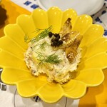 寿司とMAS - サバクリームチーズのポテトサラダ