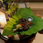 銀座 しのはら - ボリューミーな八寸