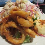 おいしい台所12カ月 - イカ唐揚げはしっかりめの味が付いていて、やわらかい