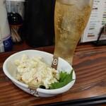 海鮮市場 どんどん - ホッキ貝サラダ&ハイボール