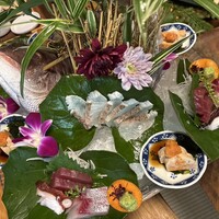 基別邸 古楽庵 - 鯛のお造り