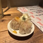 シウマイ酒場 創笑 国立店 - シュウマイ3種盛り