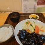 とんかつのツヅキ - ロースみそかつ定食(150㌘)2100円