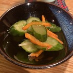 餃子 すぐるや - お通し