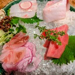 和食 えん 汐留店 - お造り　４点盛り