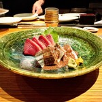 高太郎 - 釧路 秋刀魚 お造り やいと鰹 お造り