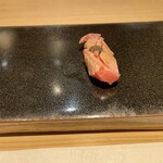 一㐂 - 大トロ炙り炭塩掛け◯