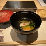 一㐂 - アイナメのお吸い物◎