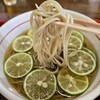 一心庵 - すだち蕎麦 950円
