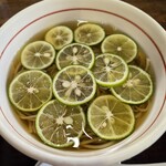一心庵 - すだち蕎麦