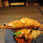 新宿ランブータン - 天使海老のさくさく衣の包み揚げ  