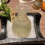 活魚 魚一 - 宮城県の銘酒、浦霞、これも辛口、