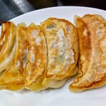 黄鶴楼 餃子酒場 - 2025/10月。焼き餃子(5個)。
