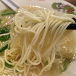 めんや長いち - 麺のアップ♪