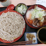 味奈登庵 - 2014' 10/9 牛筋丼セット５００円