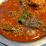 モハンディッシュ - ・チキンスープカレー(辛さ3)1050円