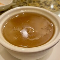 状元樓 横浜中華街本店 - フカヒレ入茶碗蒸しスープ仕立