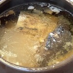 館山美食倶楽部 - (17)シャングリラ産松茸と挽き肉の館山産冬瓜スープ