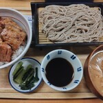 豚丼とそば 十勝晴れ - 料理写真: