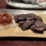 まえの - 老茸（ろうじ）の網焼き　噛むほどに滲み出る苦味が酒に合う