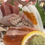 ニューすしセンター 春木屋 - 刺し盛りアップ