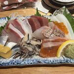 ニューすしセンター 春木屋 裏なんば店 - 刺し盛り