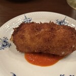 らんぷ亭 - カニクリームコロッケ
