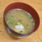 本種 - ランチ共通のあら汁２０２５年９月