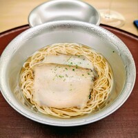 日本料理 久丹 - 蒸し鮑の素麺