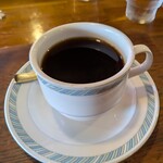 カナディアンロッキー - ランチコースに付く食後のホットコーヒー。