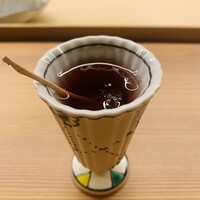 祇園 さゝ木 - ウェルカム葡萄ジュース