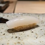 鮨 在 - 江戸前 スミイカ 塩