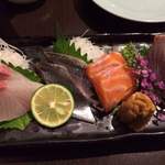 梅小町 - お刺身の盛り合わせ～ｗ激うまです