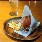 78 ステーキ - 78バーガー ドリンクセット