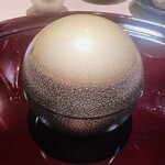 蓬左茶寮 - ブドウとトマトと渡り蟹の白和え