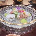 蓬左茶寮 - 鯛のお造り