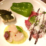 ビストロ カルネジーオ - 前菜の盛り合わせ