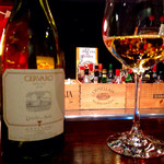 トリッペリア トリッパ - おまかせグラスワイン（800-2,200円）で出てきたのがこれ。Cervano della salaの1998。