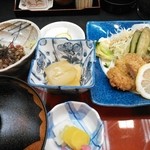 日本料理 吉水 - ランチパスポート　ミックスフライ定食 540円