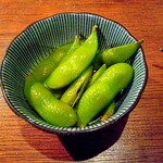 帆玲 - お通しの枝豆